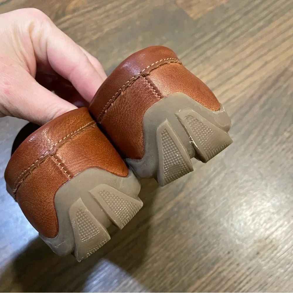Kenneth Cole Faux Leather Slip On Moccasins Dress Shoes US 11